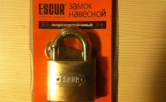Замок навесной escur