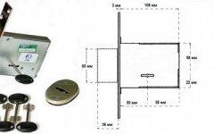 замена крестового замка на сувальдный Mottura